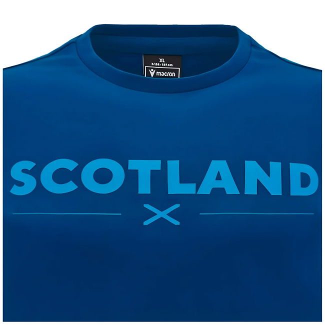 2024-2025 Scotland Rugby Leisure Cotton T-Shirt (Navy) - Kids