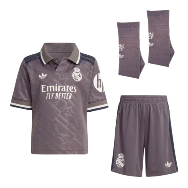2024-2025 Real Madrid Third Youth Kit (Valverde 8)