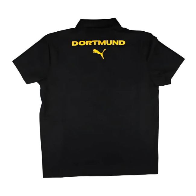 2024-2025 Borussia Dortmund Casuals Polo Shirt (Black)