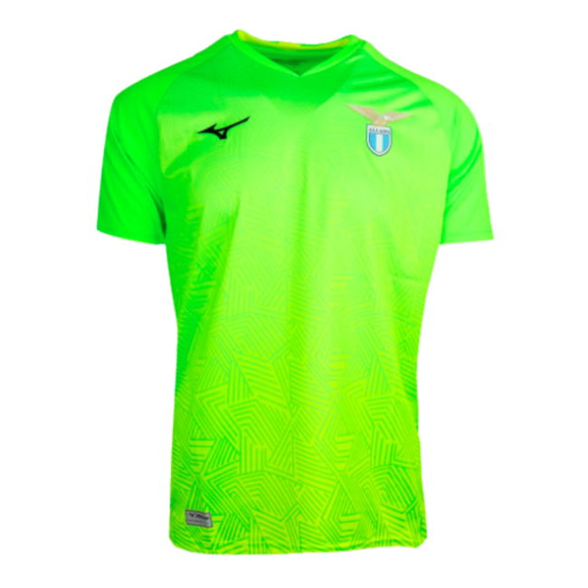 2024-2025 Lazio Home Goalkeeper Shirt (Green) - Kids (Your Name)