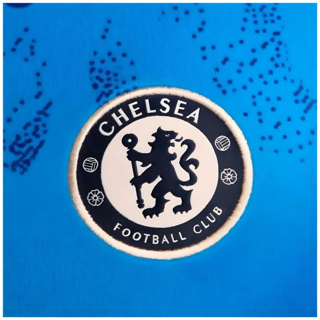 2024-2025 Chelsea Academy Pro Pre-Match Shirt (Blue)