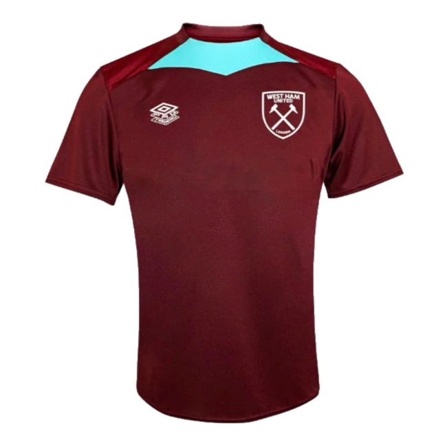 2024-2025 West Ham Training Jersey (Wine) - Kids (Fullkrug 11)