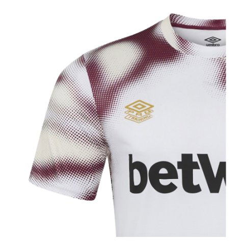 2024-2025 West Ham Warm Up Jersey (White) (Kilman 26)