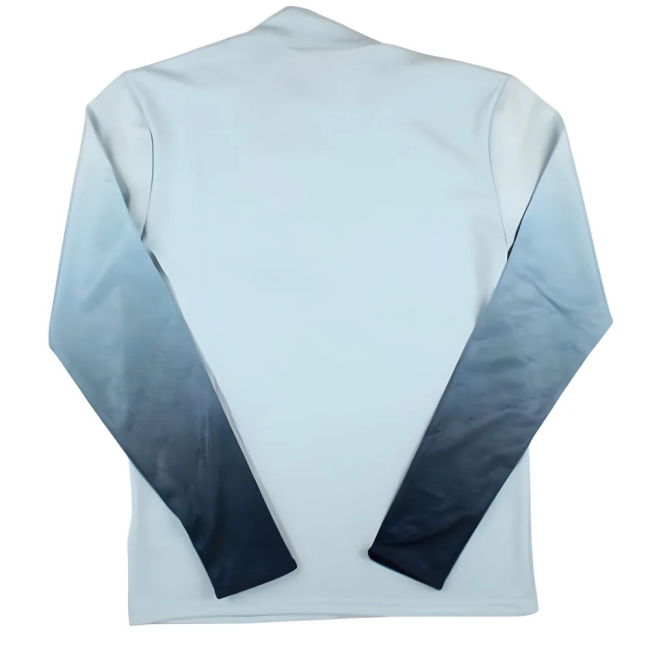 2024-2025 Lazio Mid Layer 1/2 Zip Training Top (Ice Blue)