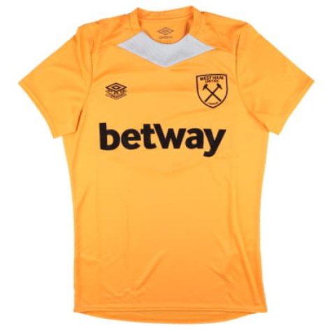 2024-2025 West Ham Training Jersey (Orange) (Kilman 26)