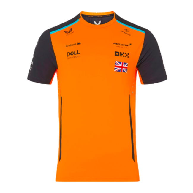 2024 McLaren Lando Norris Replica Set Up T-shirt (Autumn Glory)