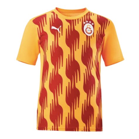 2024-2025 Galatasaray Pre-Match Shirt (Orange) (Jelert 24)