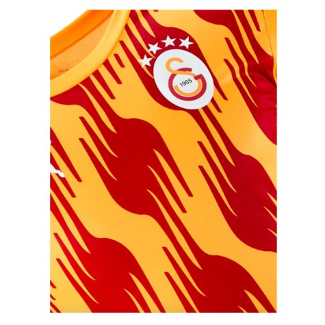 2024-2025 Galatasaray Pre-Match Shirt (Orange) (Jelert 24)