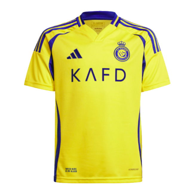 2024-2025 Al Nassr Home Shirt (Kids) (Your Name)