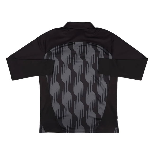 2024-2025 PSV Eindhoven Prematch 1/4 Zip Top (Black)