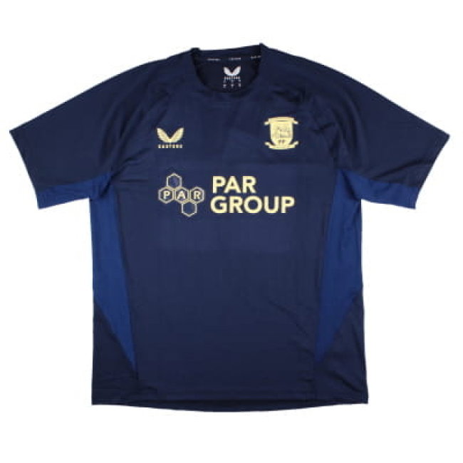 2024-2025 Preston North End Training Shirt (Navy) (Your Name)
