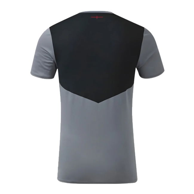 2024-2025 England Rugby Gym Tee (Grey) - Kids