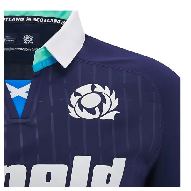 2024-2025 Scotland Rugby Home Replica Shirt