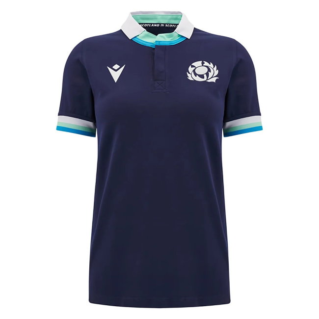 2024-2025 Scotland Rugby Home Cotton Shirt (Womens) (Your Name)