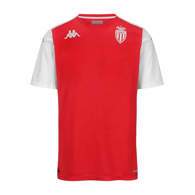 2024-2025 AS Monaco Player Training Shirt (Red) (Your Name)