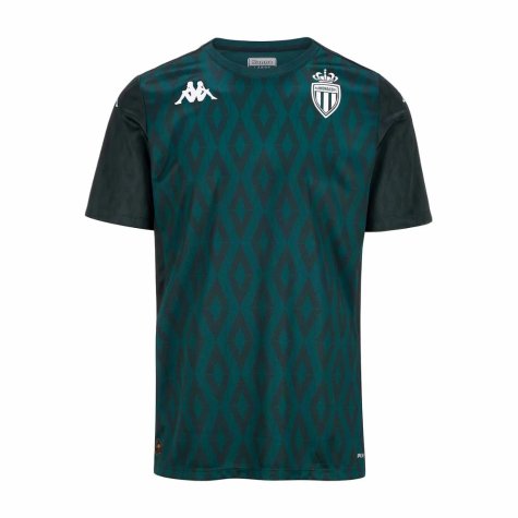 2024-2025 AS Monaco Pre-Match Shirt (Green) (Akliouche 11)