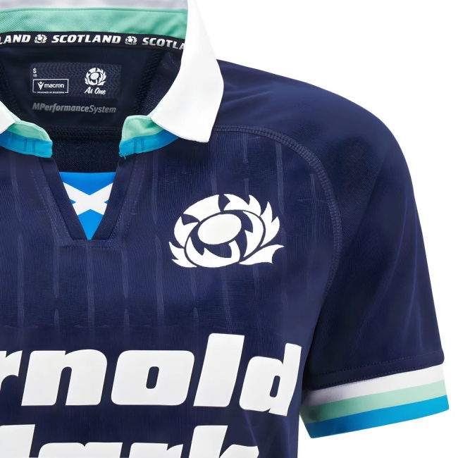 2024-2025 Scotland Rugby Home Poly Replica Shirt (Womens)