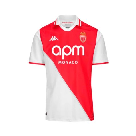 2024-2025 AS Monaco Home Shirt (Kids) (Akliouche 11)