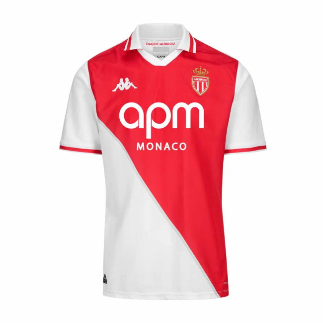 2024-2025 AS Monaco Home Shirt (Embolo 36)
