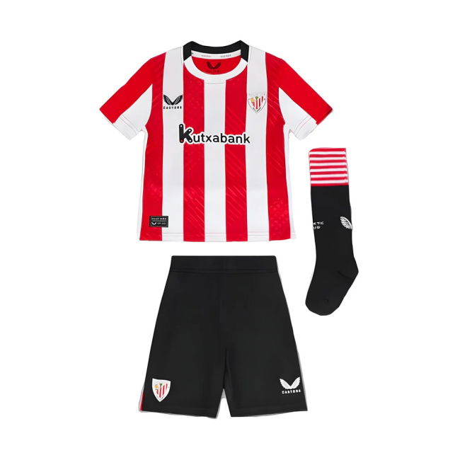 2024-2025 Athletic Bilbao Home Mini Kit (Williams JR. 11)