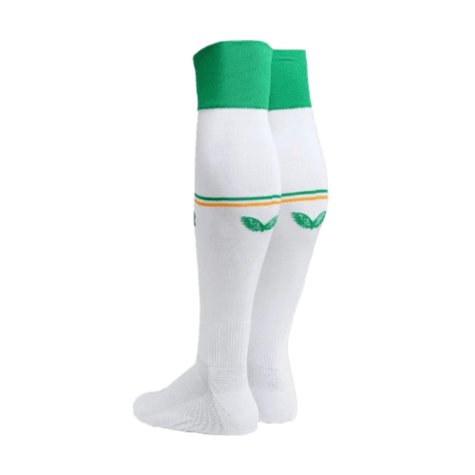 2024-2025 Republic of Ireland Away Socks (White) - Kids