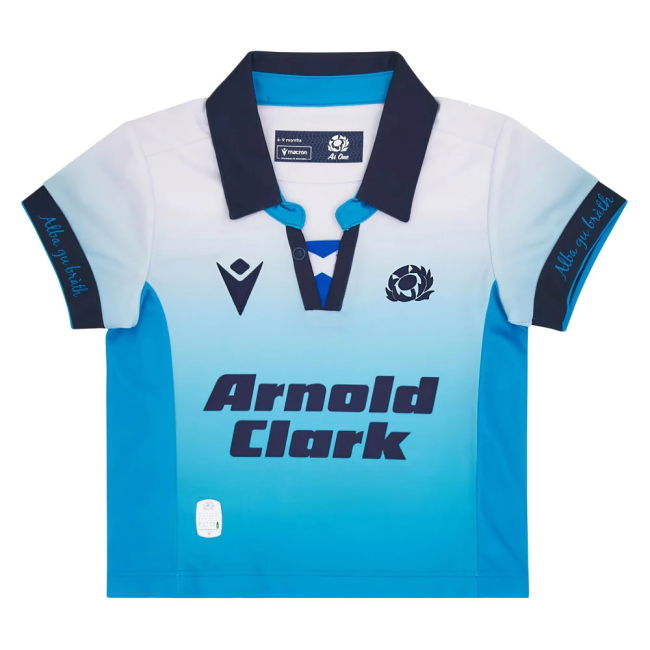 2024-2025 Scotland Rugby Away Baby Shirt (Your Name)