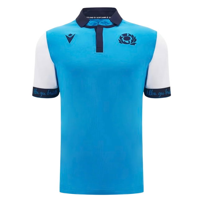 2024-2025 Scotland Rugby Away SS Cotton Shirt (Kids) (Your Name)