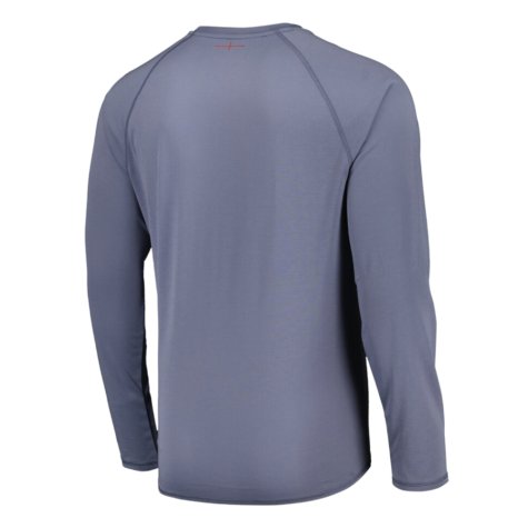 2024-2025 England Rugby LS Relaxed Training Jersey O2 (Grey)