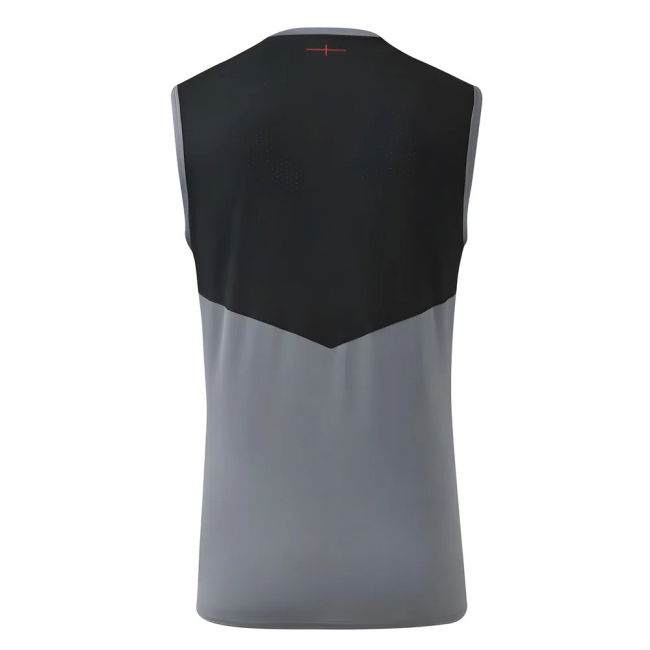 2024-2025 England Rugby Sleeveless Jersey O2 (Grey)