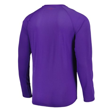 2024-2025 England Rugby Relaxed LS Training Jersey O2 (Violet)