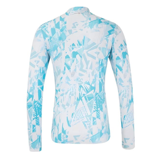 2024-2025 England Rugby Warm Up Mid Layer O2 (White)
