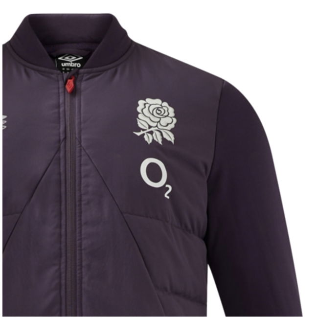 2024-2025 England Rugby Thermal Jacket O2 (Nightshade)