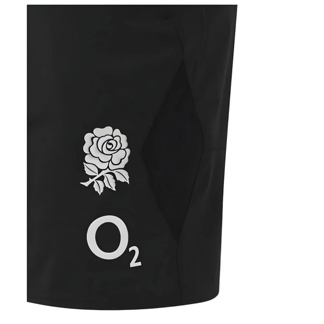 2024-2025 England Rugby Gym Shorts O2 (Black)