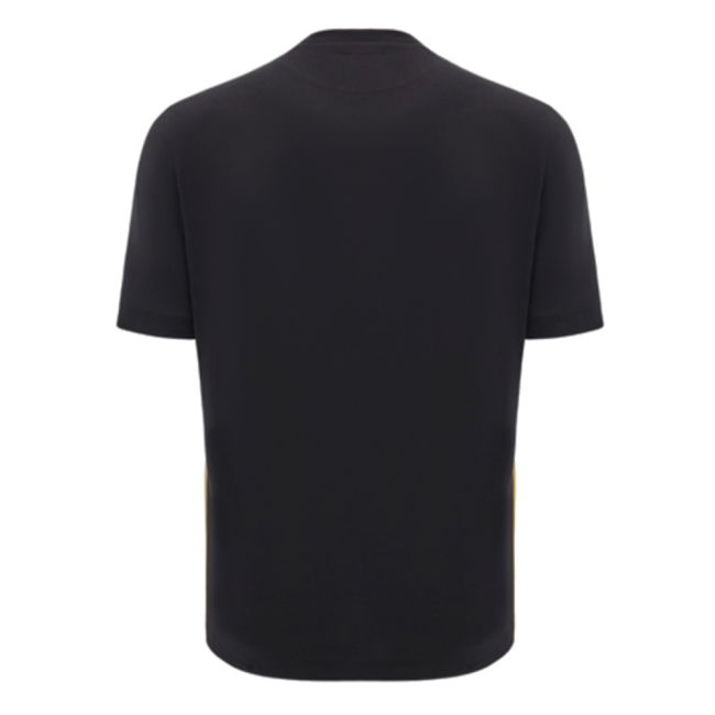 2024-2025 Wales Rugby Travel Cotton T-Shirt (Black)