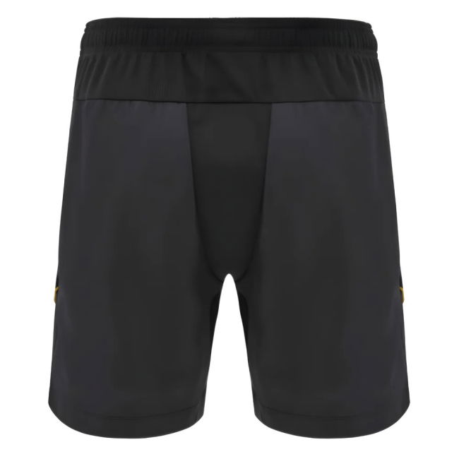 2024-2025 Wales Rugby Training Micro Bermuda Shorts (Black)