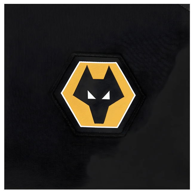 2024-2025 Wolves Pre Match 1/4 Zip Top (Black)
