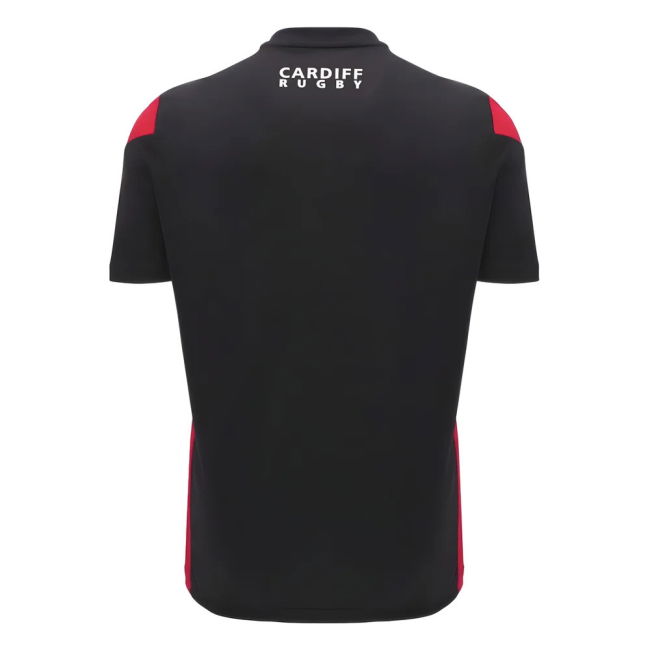 2024-2025 Cardiff Blues Rugby Training Tee (Black)