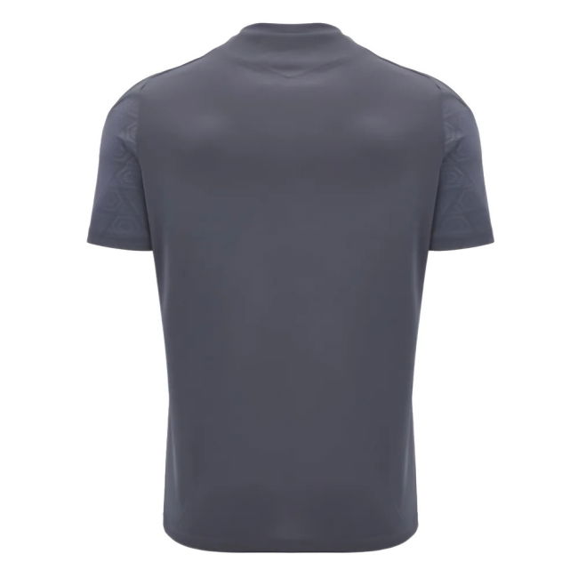 2024-2025 Wales Rugby Training Poly Shirt (Anthracite)