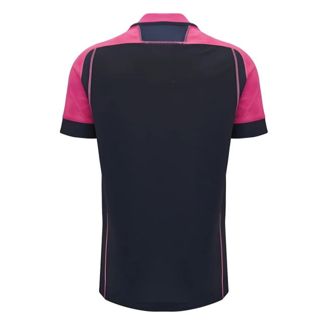 2024-2025 Cardiff Blues Rugby Training Jersey (Pink-Navy)