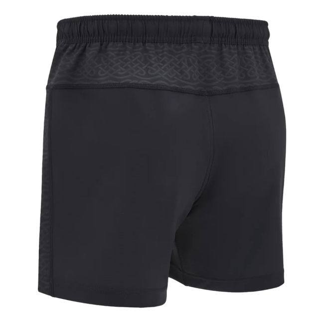 2024-2025 Glasgow Warriors Rugby Home Shorts (Black)