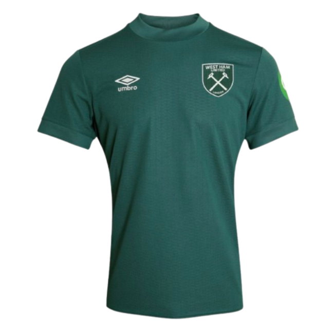 2024-2025 West Ham Goalkeeper Shirt (Green) - Kids (Your Name)