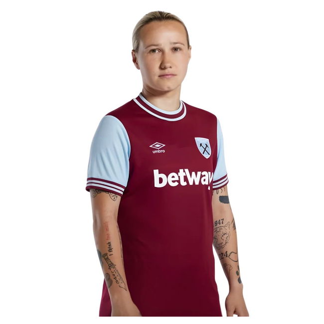 2024-2025 West Ham Home Shirt (Womens) (Your Name)