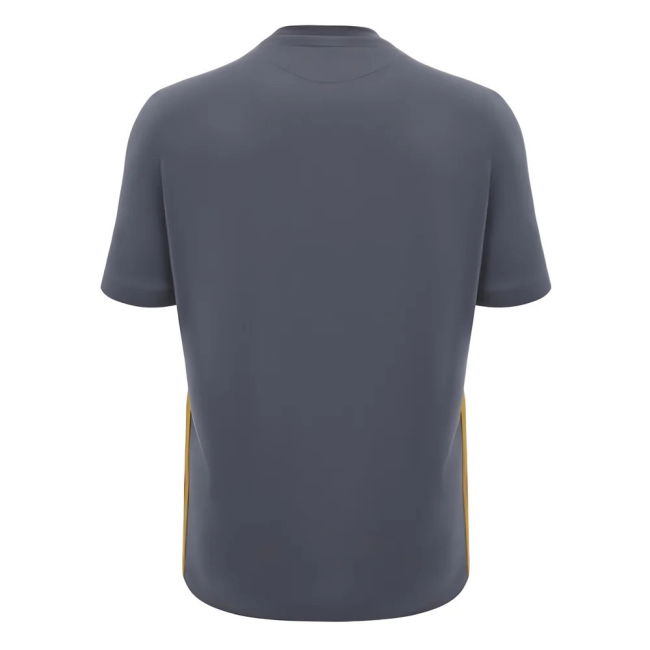 2024-2025 Wales Rugby Travel Cotton T-Shirt (Anthracite)