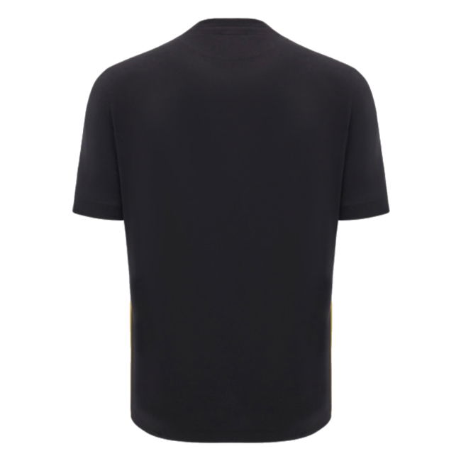 2024-2025 Wales Rugby Travel Cotton T-Shirt (Black) - Kids