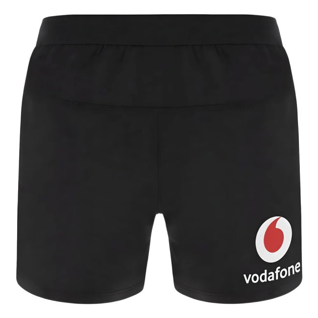 2024-2025 Wales Rugby Training Shorts (Black)
