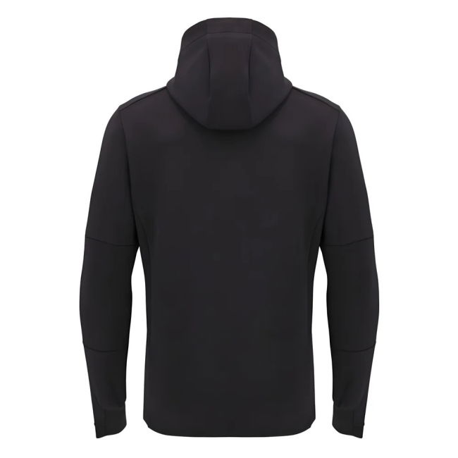 2024-2025 Wales WRU Rugby Ath Full Zip Hoody (Black)