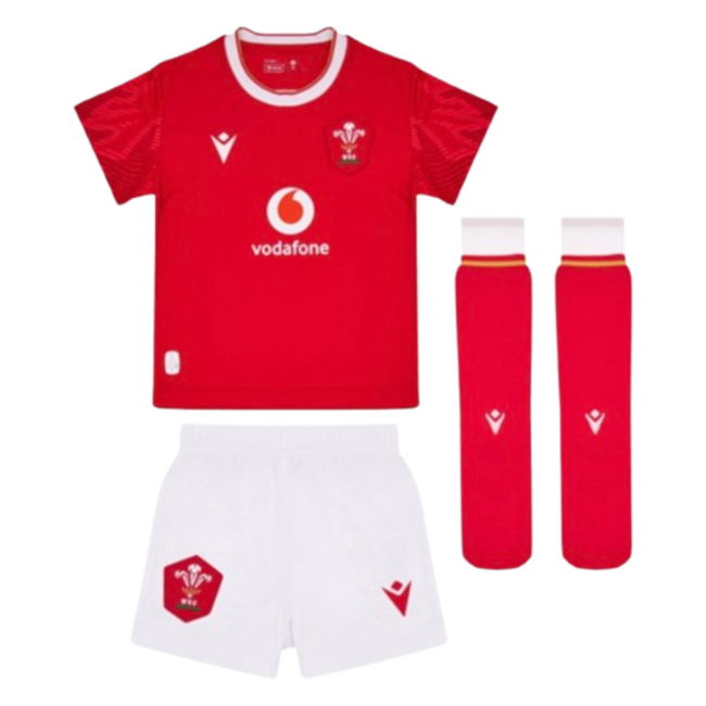 2024-2025 Wales Home Rugby Mini Kit (Your Name)