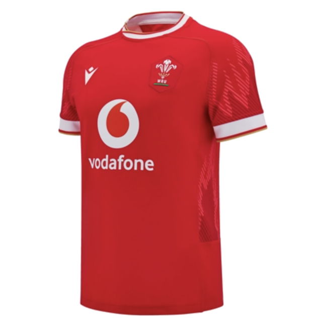 2024-2025 Wales Rugby Home Slim Fit Shirt (Your Name)