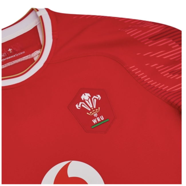 2024-2025 Wales Rugby Home Slim Fit Shirt