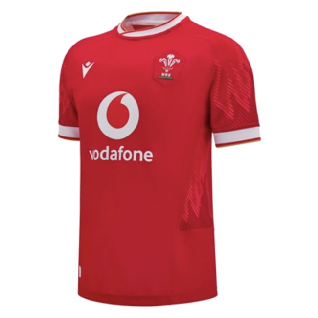 2024-2025 Wales Home Poly Replica Rugby Shirt (Your Name)